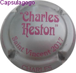 capsule champagne SIX COTEAUX CHARLES HESTON n°20