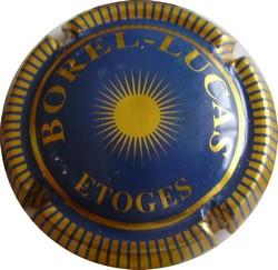 BOREL-LUCAS  n°3 Bleu et or striée