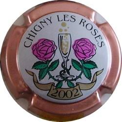 CHIGNY LES ROSES 2002  cntr  Rosé  n°13