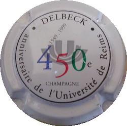 DELBECK  n°18  450 Ans Université de Reims