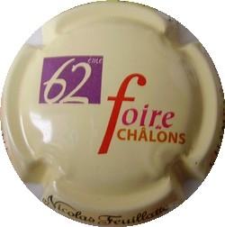Nicolas FEUILLATTE  n°48b 62ème foire de Châlons