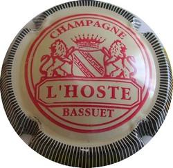 L'HOSTE  crème striée  n°3