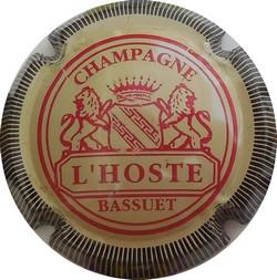 L'HOSTE  crème striée  n°3