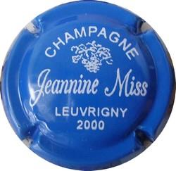 Jeannine MISS  Millésime 2000  Bleu