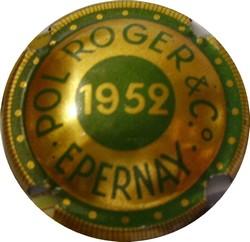 POL ROGER 1952  or foncé