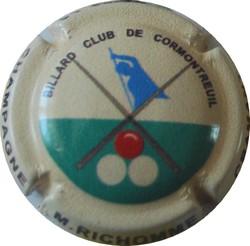 M RICHOMME  Billard club de Cormontreuil  crème